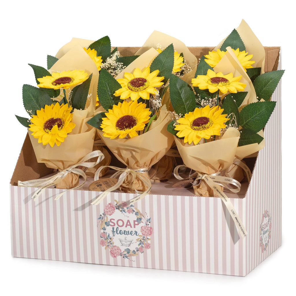 Soap Flower - Two Sunflower Bouquet 🇬🇧