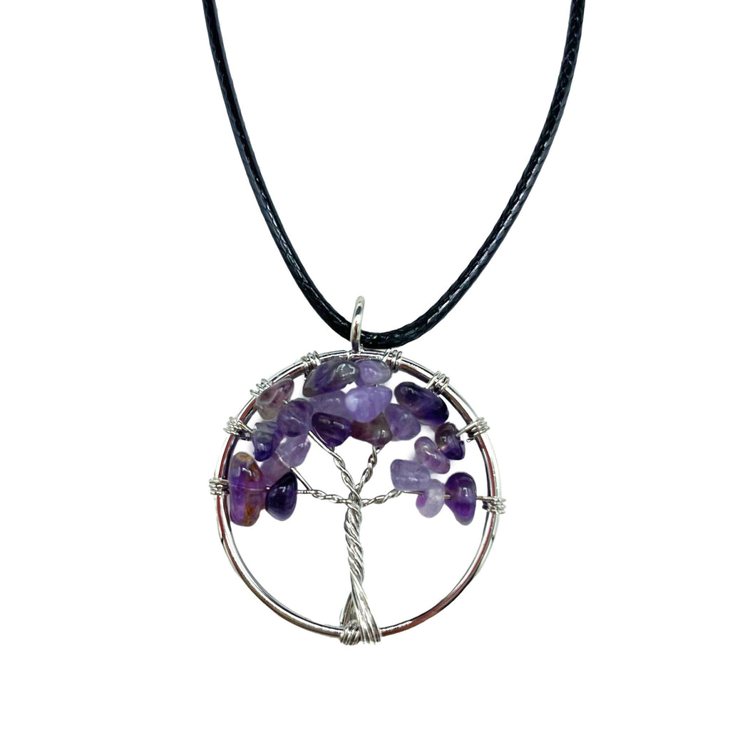 Tree of Life Pendant - Amethyst 🇬🇧