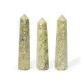 Gemstone Six Face Obelisk Point approx 11cm  - Epidote 🇬🇧