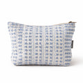 Nomad Sari Indian Jacquard Toiletry Bag - Indigo Echo 🇬🇧