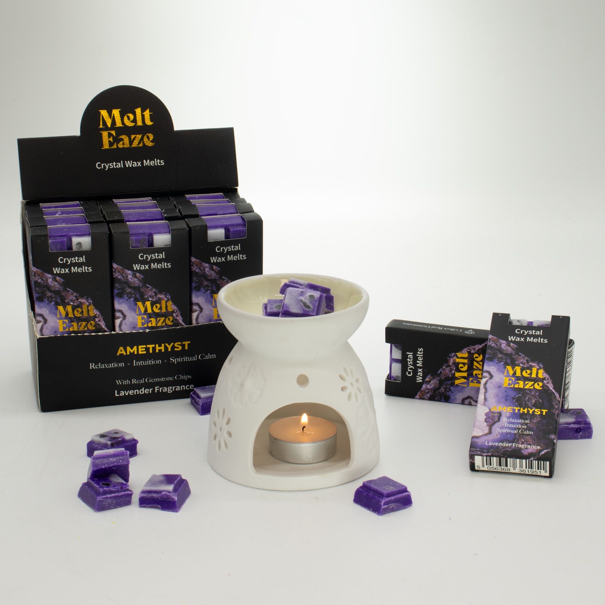 MeltEaze Wax Melts 50g - Amethyst Dream - Lavender 🇬🇧
