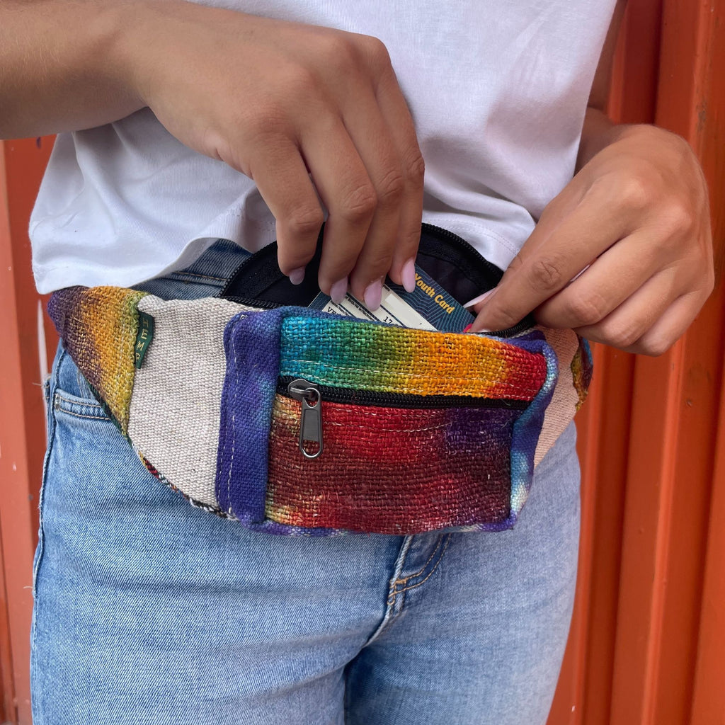 Tiedye Hemp Bum Bag 🇬🇧