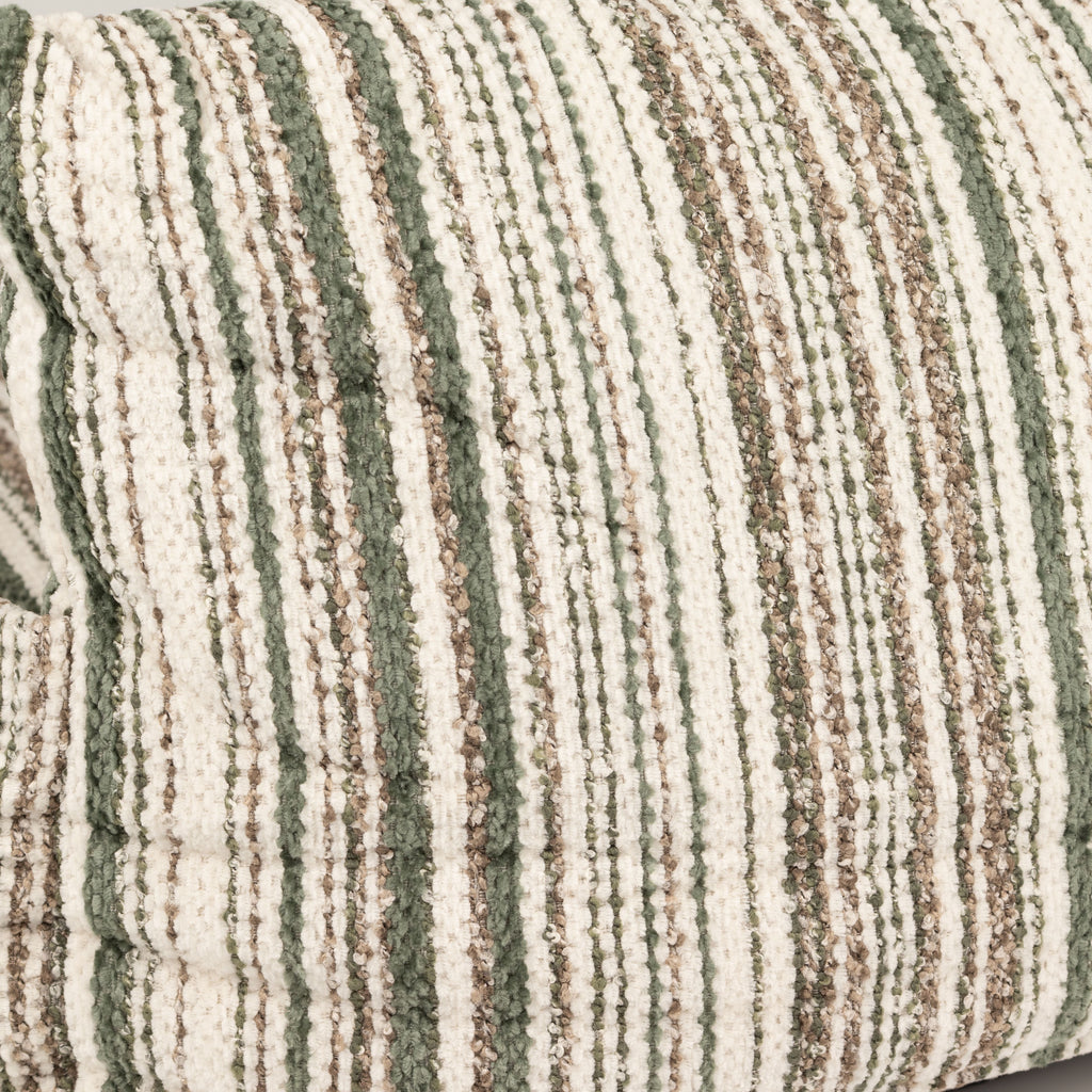 PAW Bed – Medium Sofa – Brown Stripes – 60 × 60 × 28cm 🇬🇧