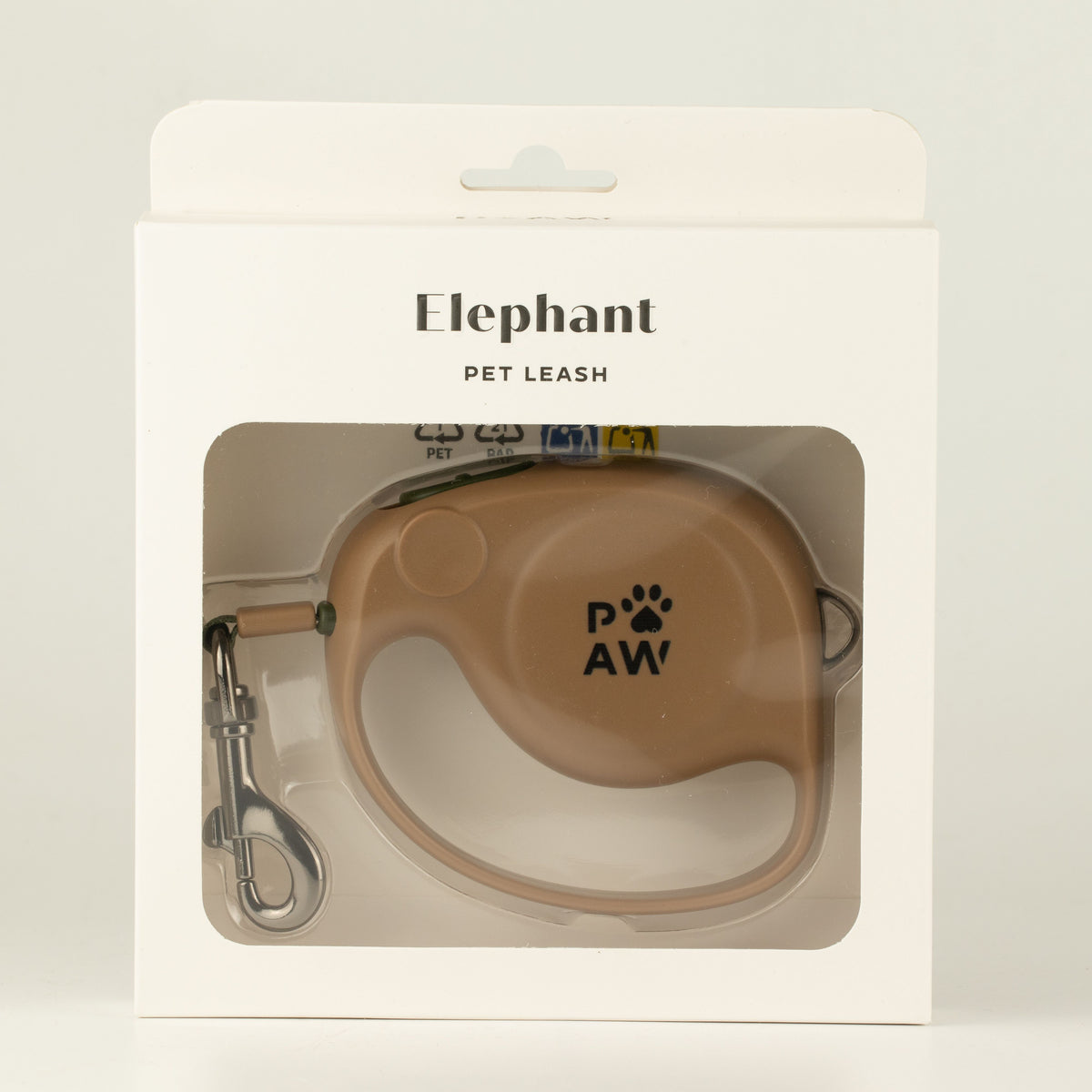 Paw Pet Leash - Elephant Strap - Brown - 2m 🇬🇧