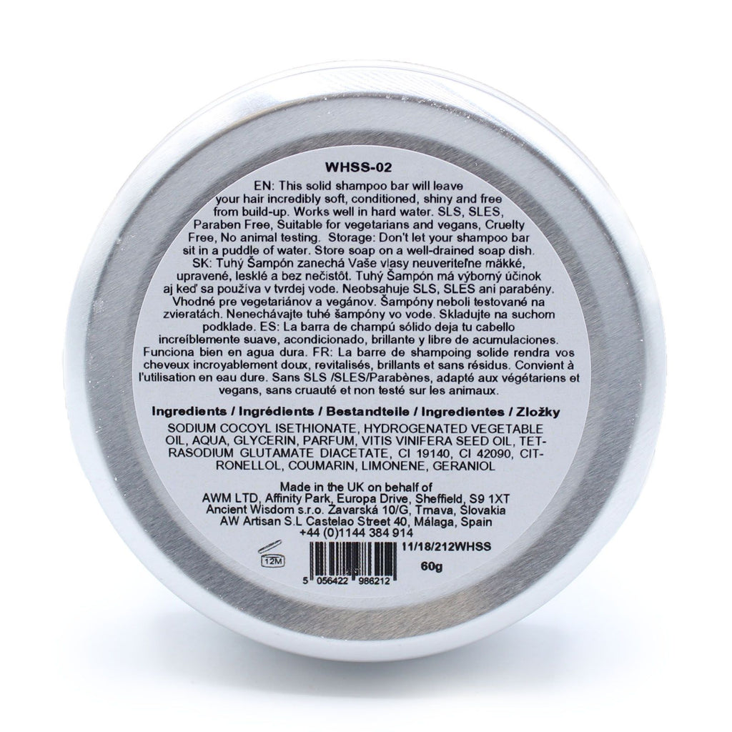 Wild Hare Solid Shampoo 60g - Aloe Vera 🇬🇧
