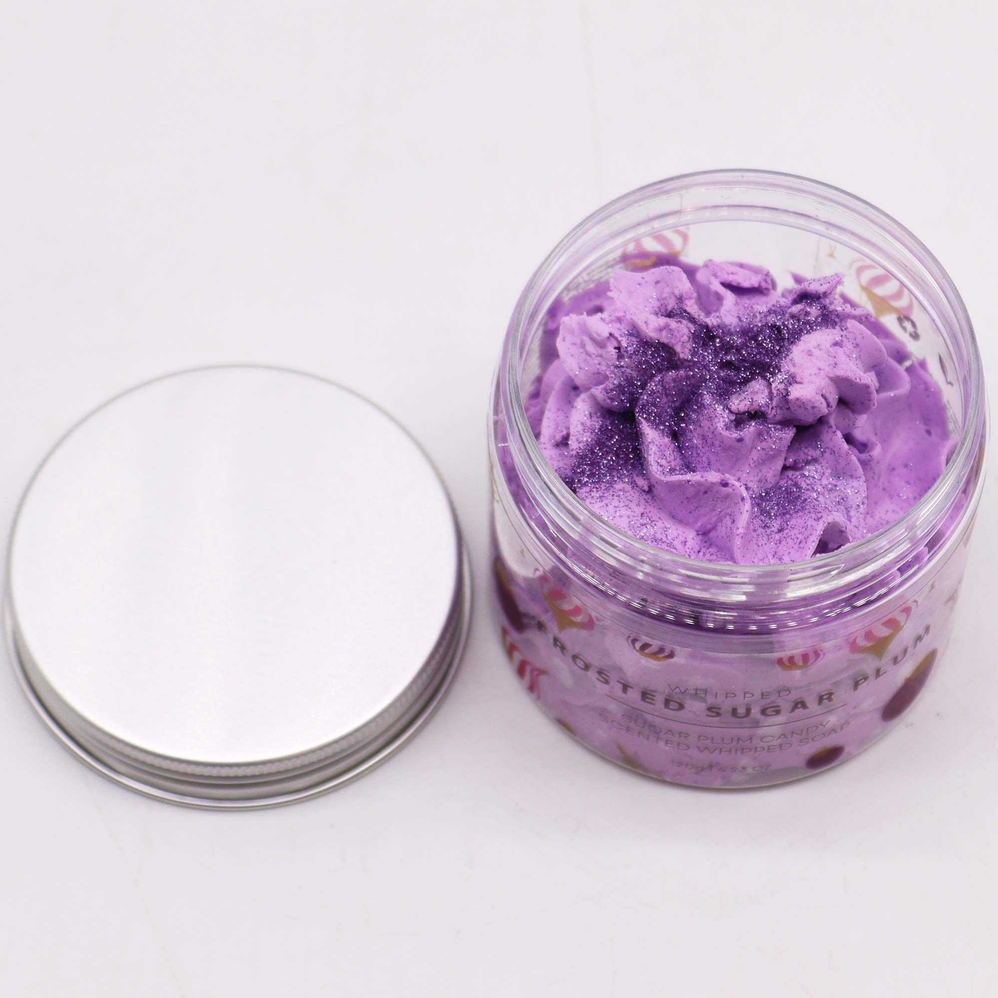 Frosted Sugar Plum Whipped Soap 120g 🇬🇧