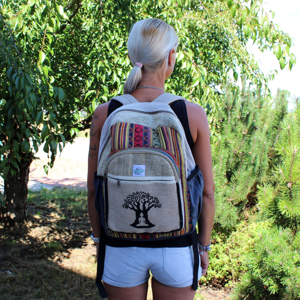 Large Backpack - Bohdi Tree Design 🇬🇧