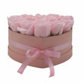 Soap Flower Gift Bouquet - 13 Pink Roses - Heart 🇬🇧