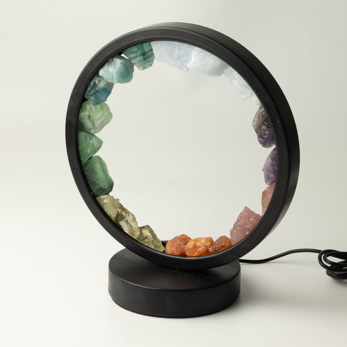 Gemstone Halo Lamp - 7 Chakra  - 7 Gems 🇬🇧