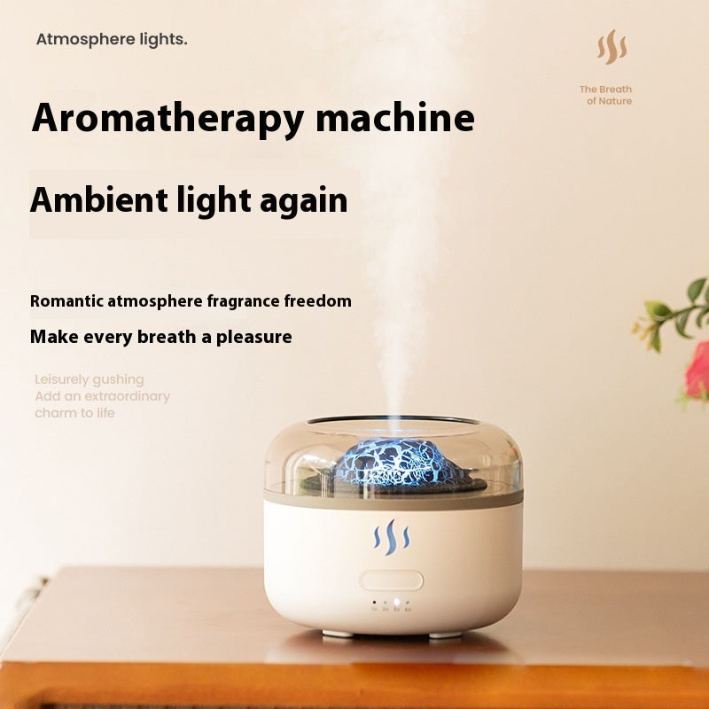 Simulation Flame Aroma Diffuser Colorful Flame Aromatherapy Diffuser 🇨🇳