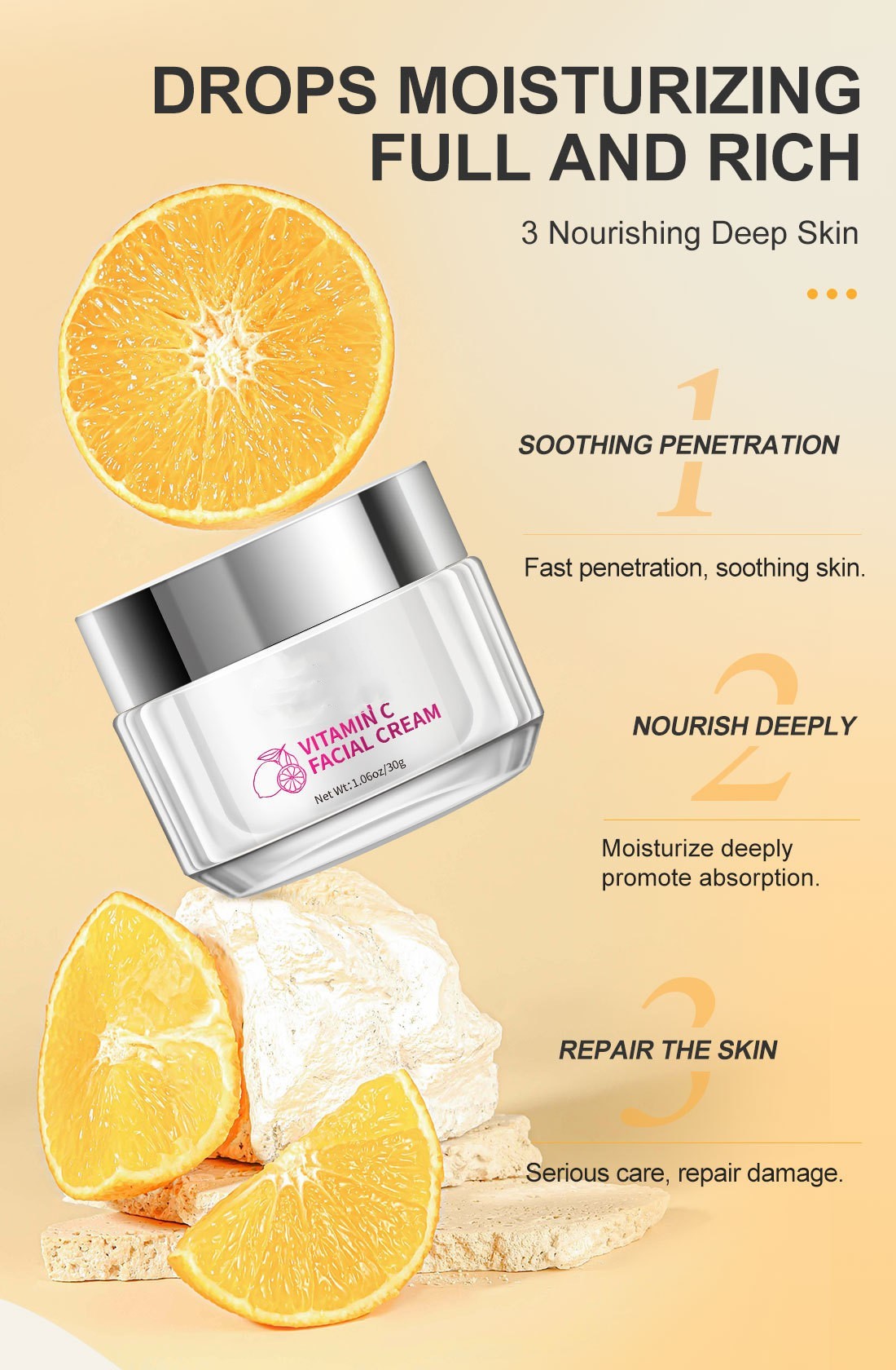 Vitamin C Face Cream Skin Care Products 🇨🇳