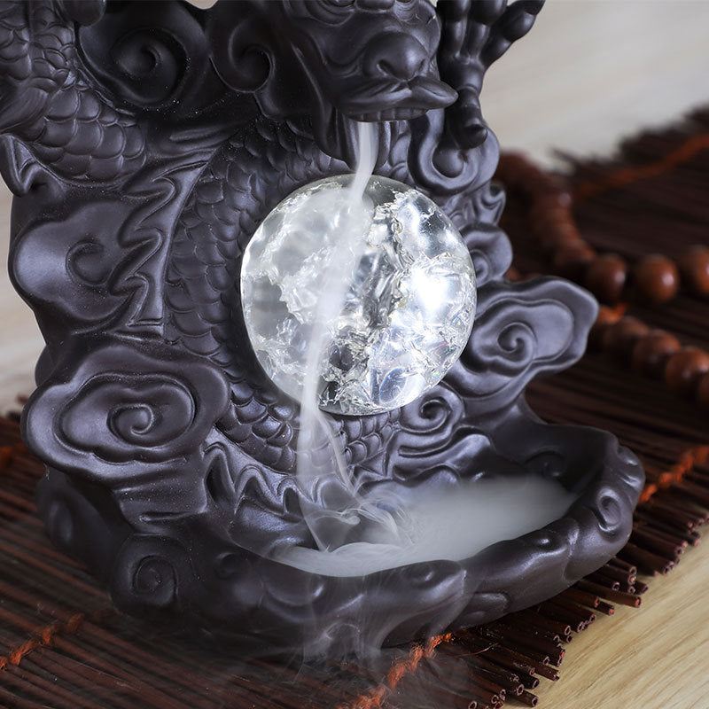 Dragon Playing Beads Sandalwood Aromatherapy Ornaments 🇨🇳