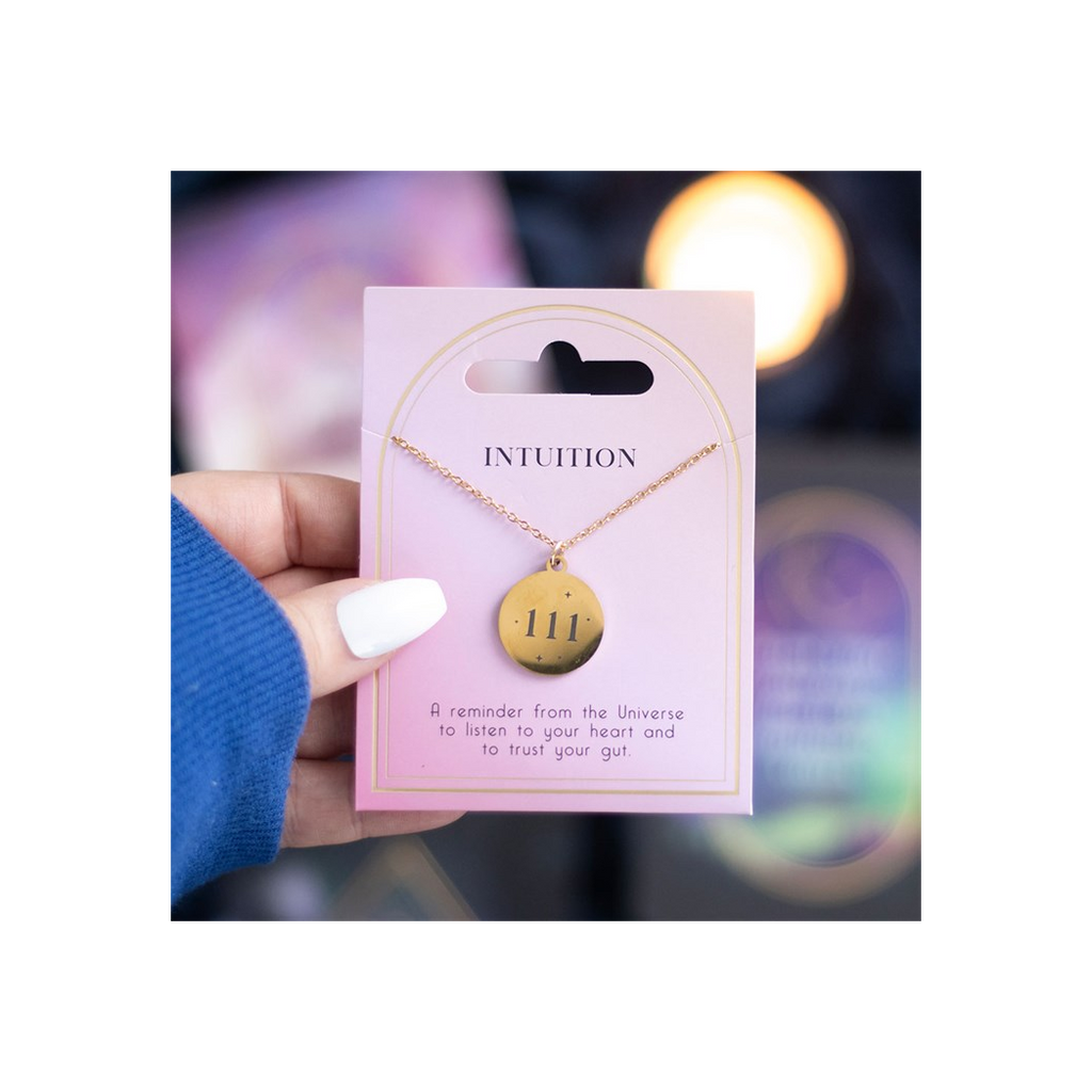 111 Angel Number Intuition Necklace 🇬🇧
