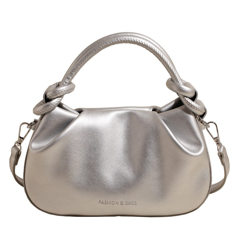 Minimalist PleatedCloud-shaped Versatile Casual Crossbody Bag 🇨🇳