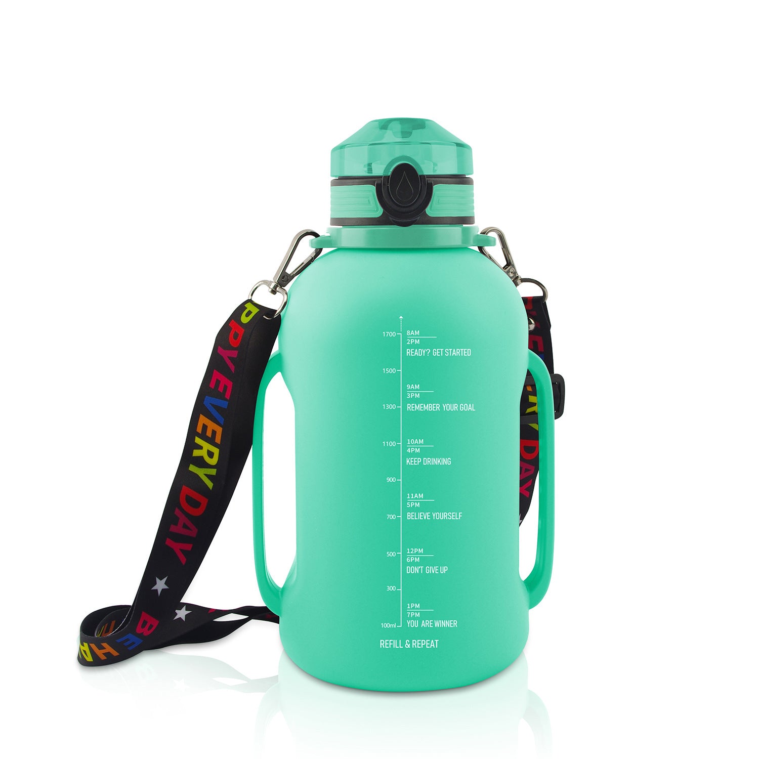 Large Capacity Water Cup Fitness Portable Roll Cup Food Grade Silicone Outdoor Sports Water Bottle 🇨🇳