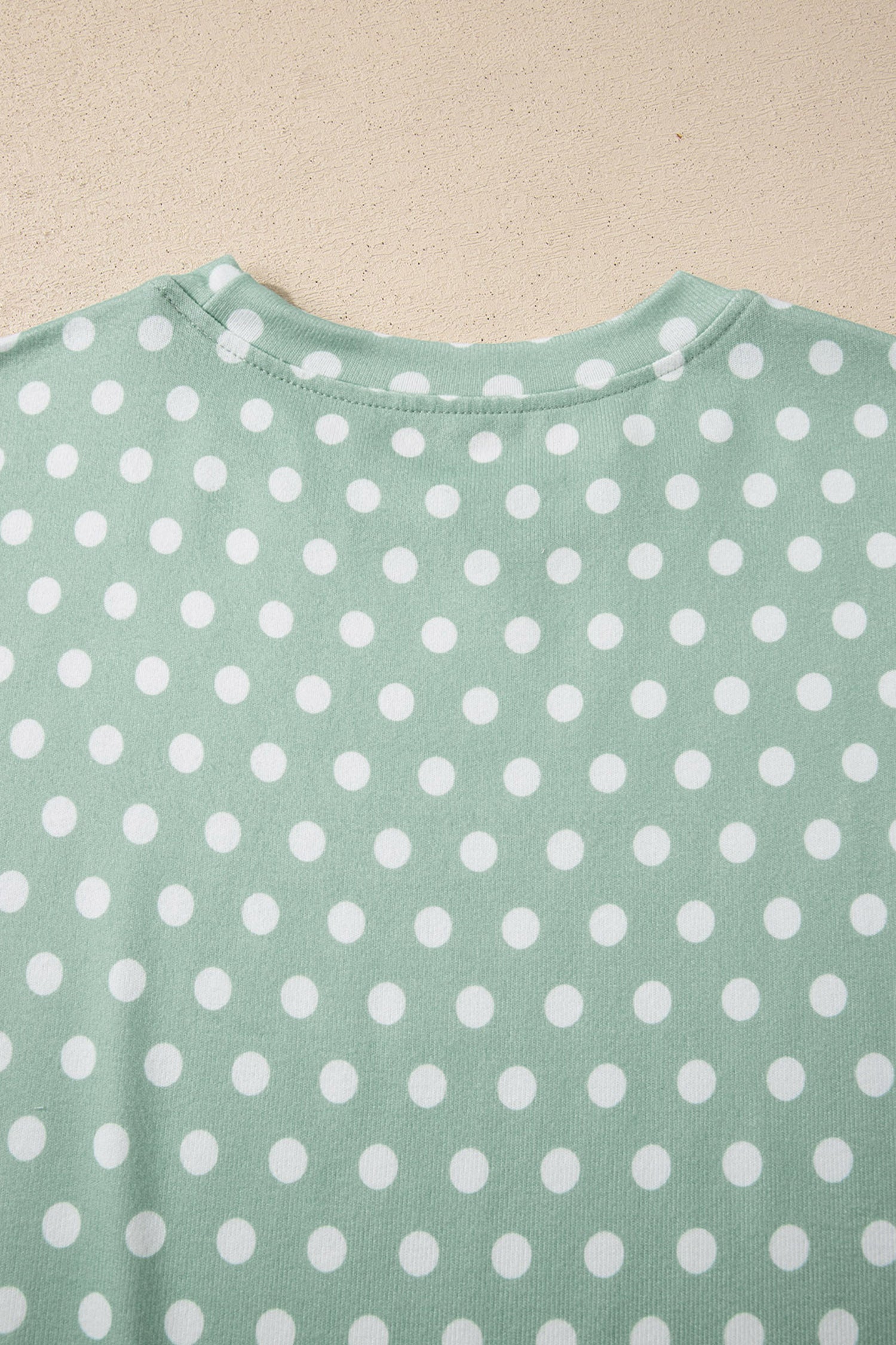 Green Polka Dot Print Short Set 🇺🇸