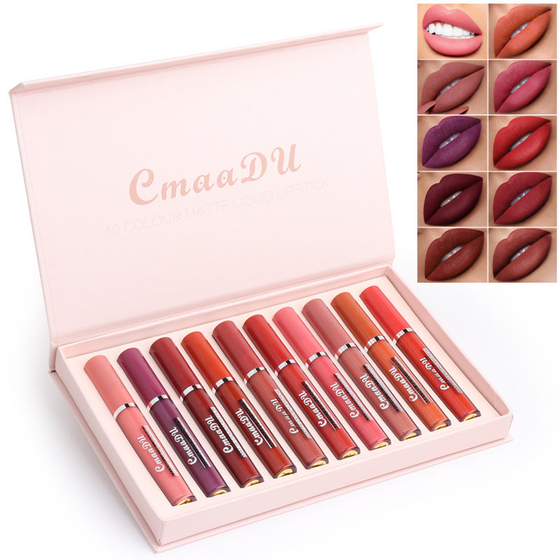 Women's Non-stick Cup Waterproof Matte Lipstick 🇨🇳