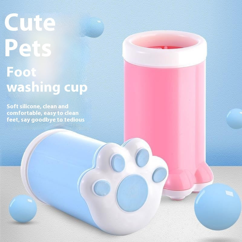 Dog Cleaning And Beauty Tools Portable Pets Dog's Paw Large Silicone Foot-washing Machine Pet Products 🇨🇳