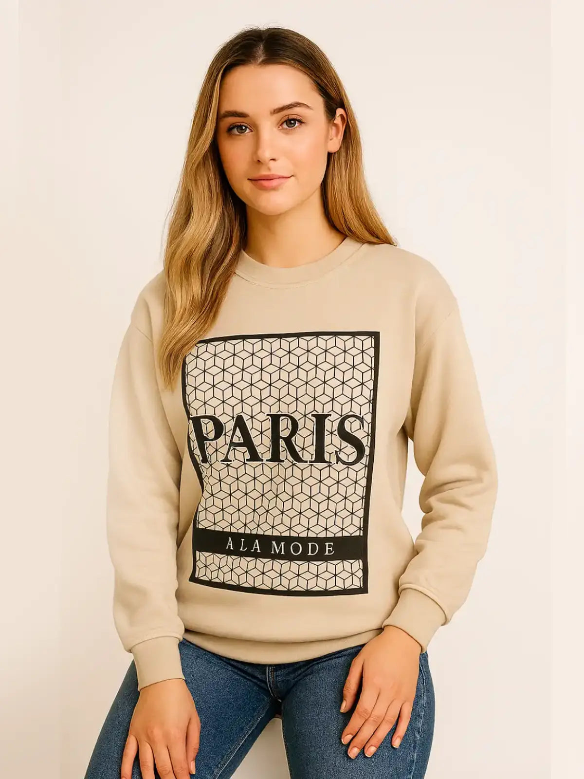 Ladies Paris A LA Mode Sweatshirt 🇬🇧