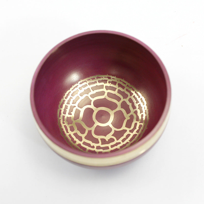 Handmade Colorful Himalaya Bowl Yoga Meditation Music Percussion Instrument 🇨🇳