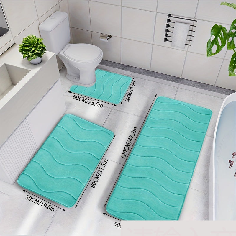 Bathroom Non-slip Mat Foot Mats Absorbent Floor Mat 🇨🇳