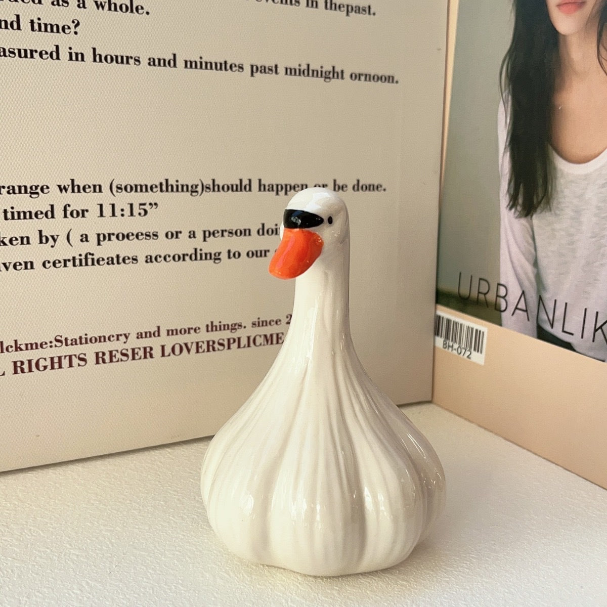 Creative Ceramic Duck Healing Desktop Ornaments 🇨🇳