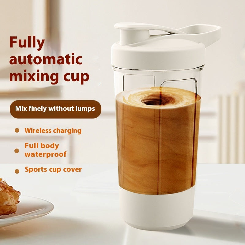 400ML 14oz Electric Protein Powder Mixing Cup Automatic Shaker Mixer Shake Bottle Milk Coffee Blender Kettle Fro Gym 1200mAh 🇨🇳