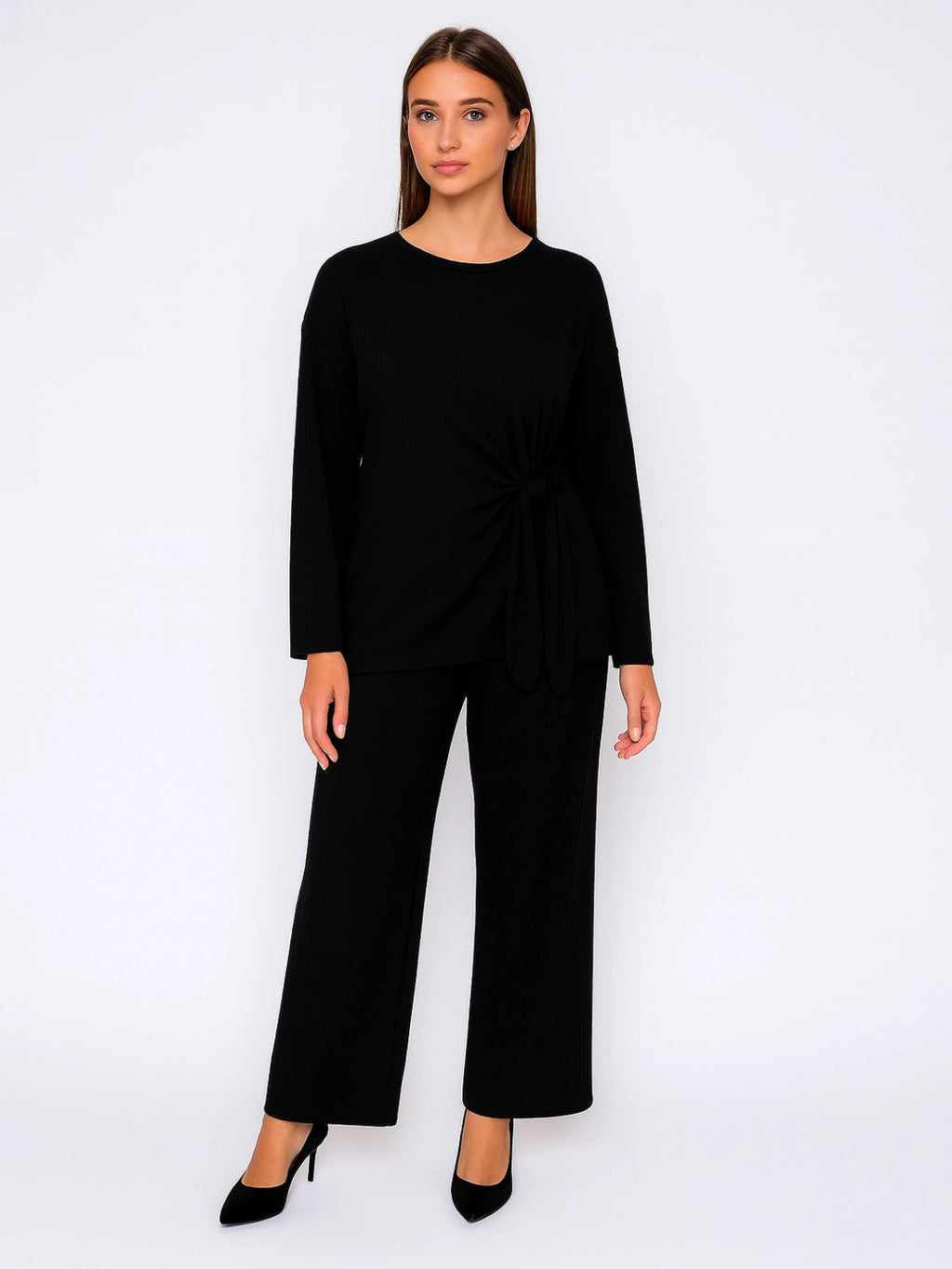 Ladies Long Sleeve Side Tie Set 🇬🇧