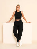 Ladies Wide Leg Cargo Trouser 🇬🇧