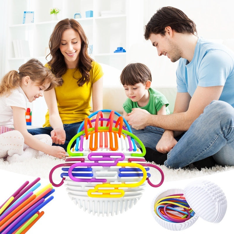 Sensory Activity Ball Puzzle Decompression Anxiety Training Silicone Toy 🇨🇳
