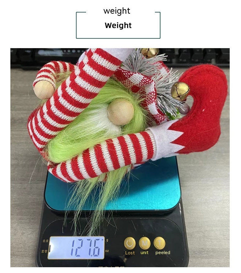 Christmas Long Legs Green Beard Doll Decoration 🇨🇳