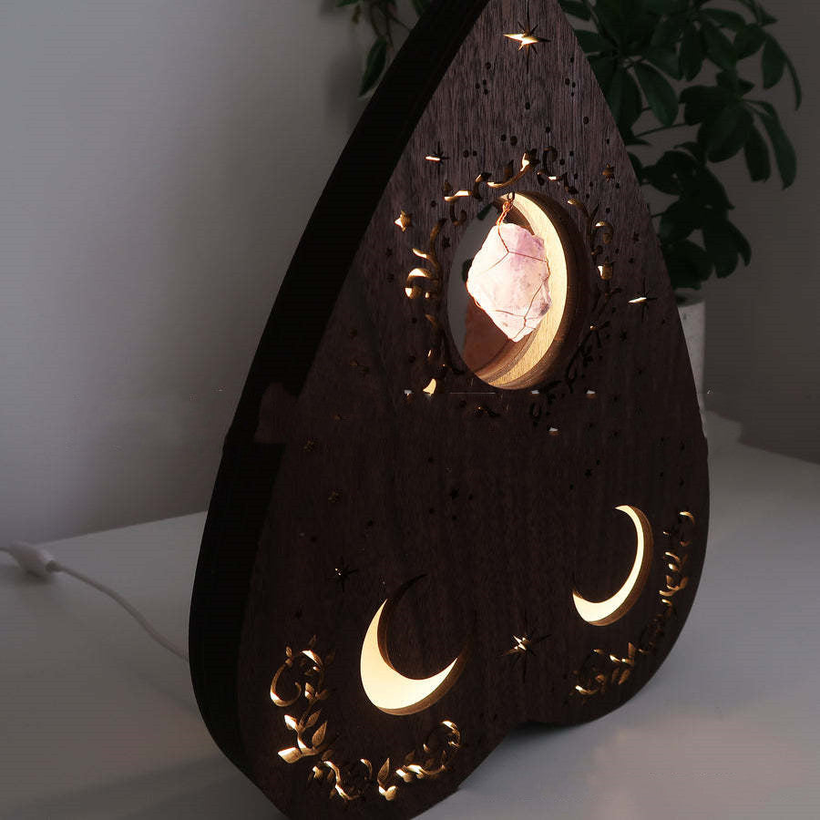 Creative Love Crystal Lamp Wooden Craft Decoration 🇨🇳