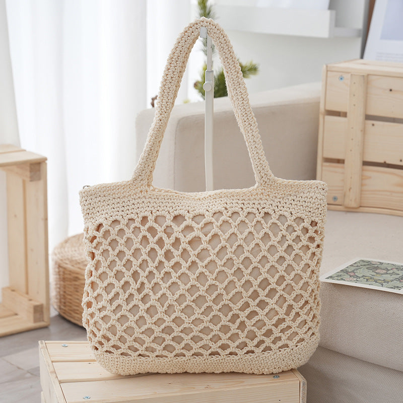 Handwoven Bag Casual Straw Tote Bag 🇨🇳