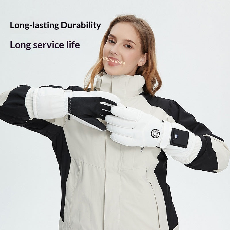 Intelligent Electric Heating Outdoor Skiing Gloves 🇨🇳