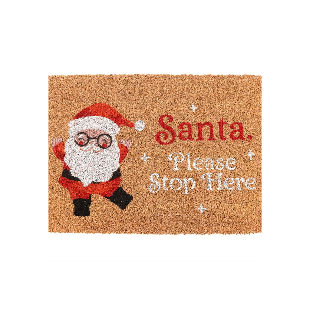 Natural Santa Claus Doormat 🇬🇧