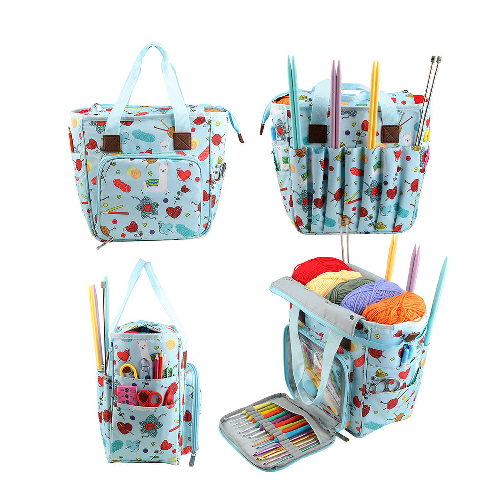 Yarn Organizer Crochet Tool Yarn Storage Bag 🇨🇳