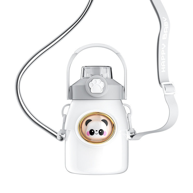 Cartoon Doll 316 Stainless Steel Insulated Straw Cup 🇨🇳