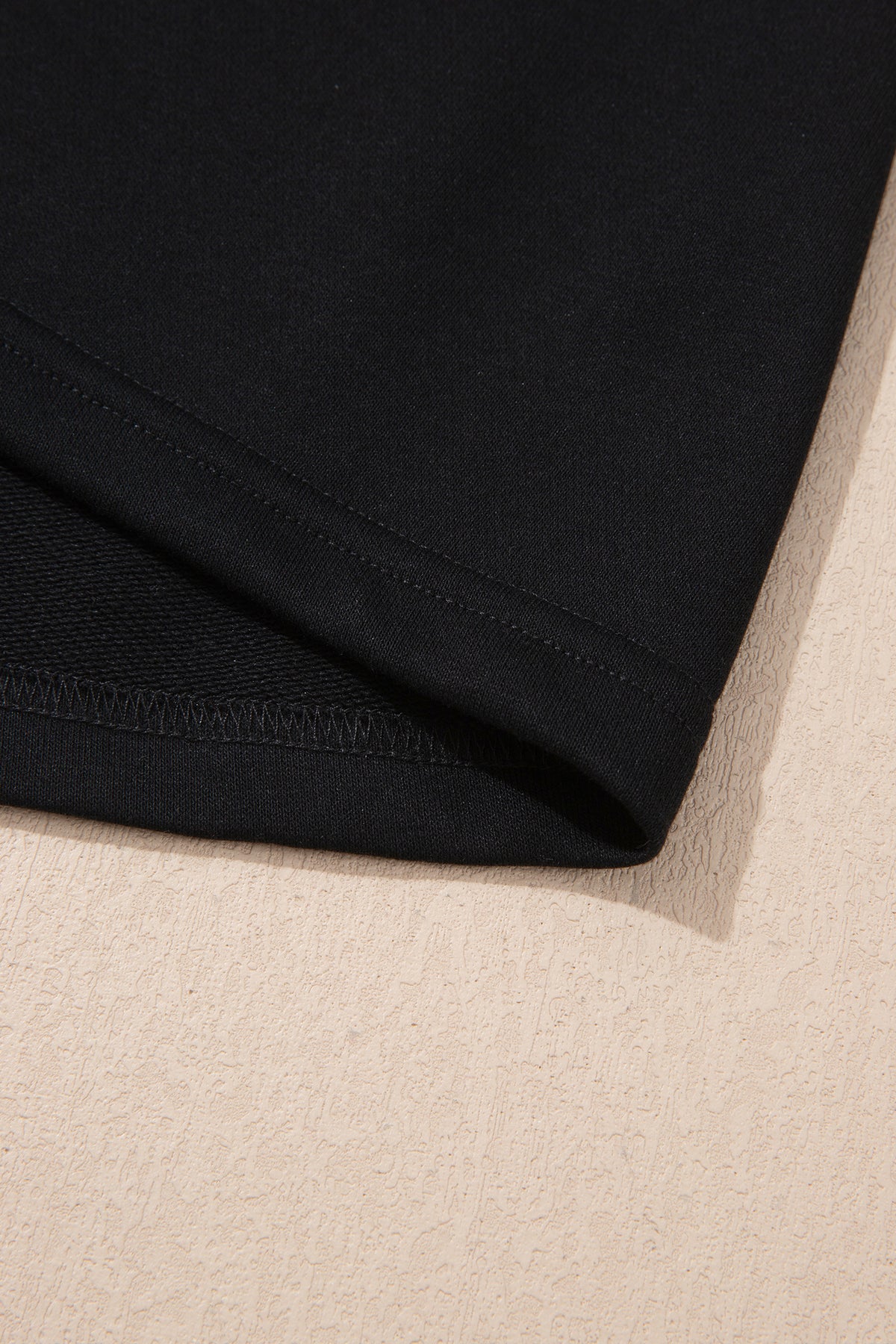Black Solid V Neck Tunic Shift Long Sleeve Plus Size Blouse 🇺🇸