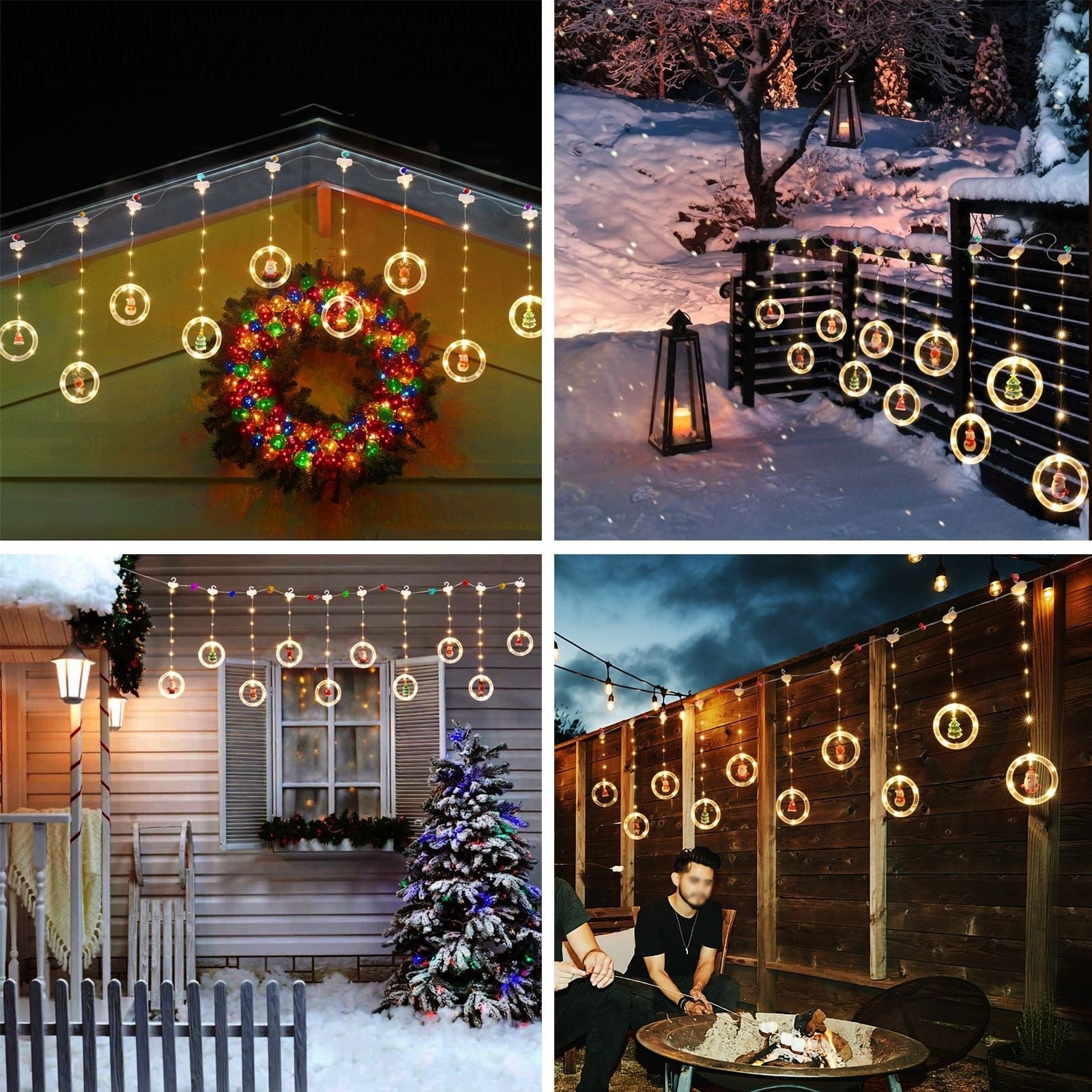 LED Christmas Curtain Lights 🇨🇳