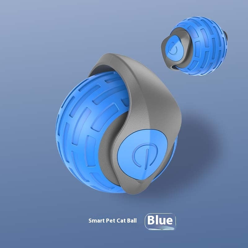 New Interactive Cat Toys Ball Auto Electric Rolling Ball Toys For Cat Kitty Pets Smart Automatic Teaser USB Rechargeable Cat Toy Pet Products 🇨🇳