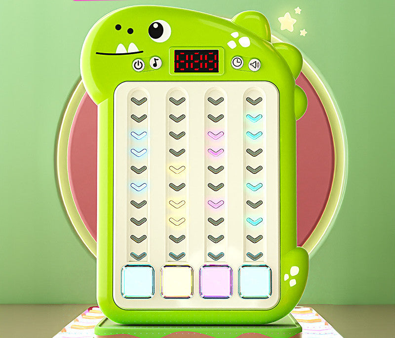 Cartoon Dinosaur Rhythm Master Speed Push Game Machine Educational Toys 🇨🇳