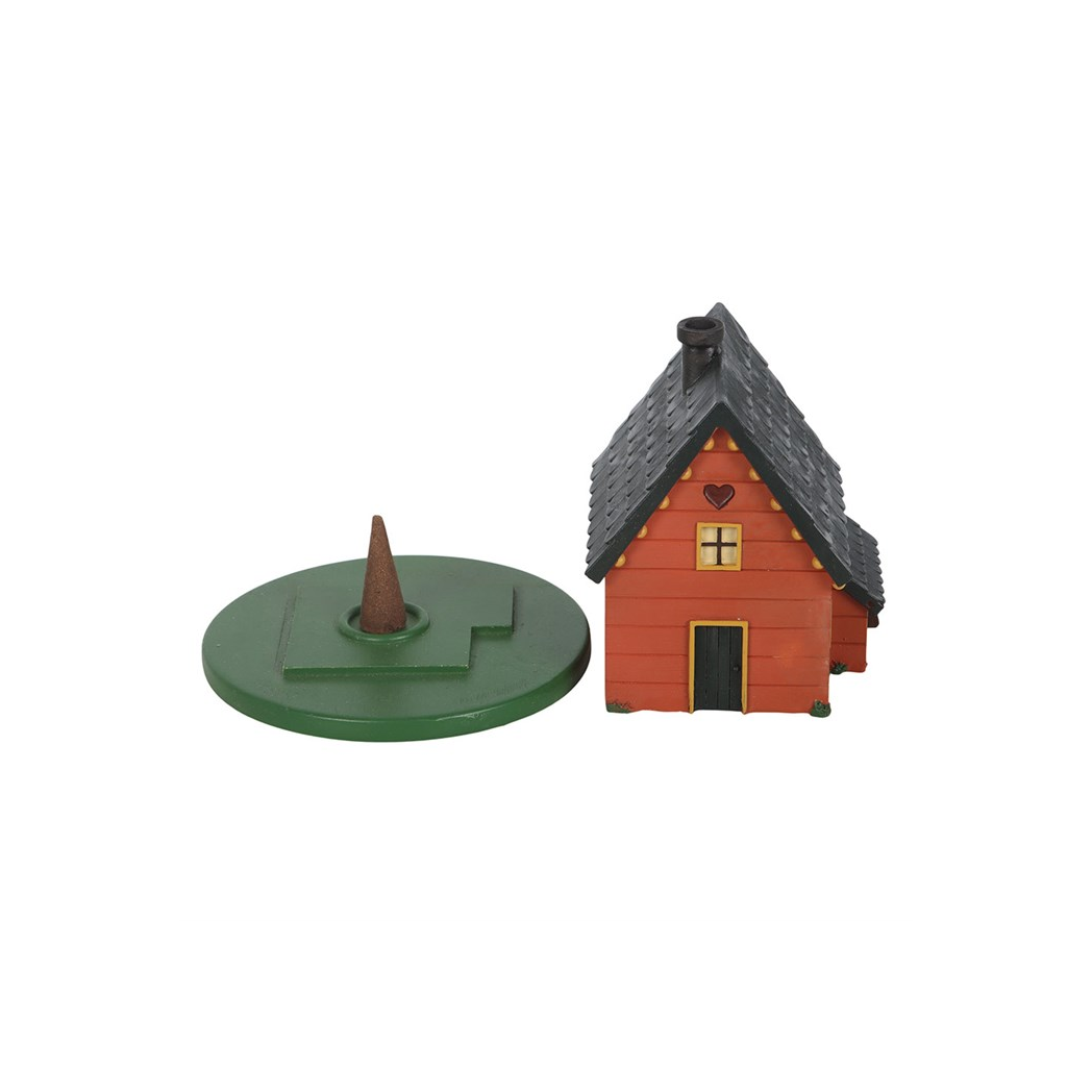 Brown House Incense Cone Burner 🇬🇧