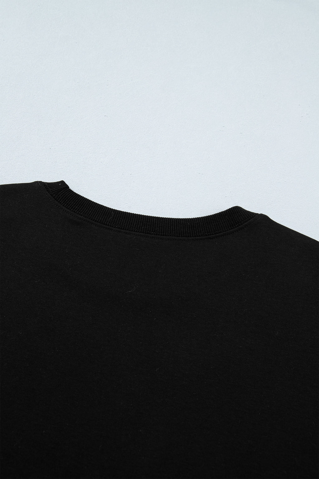 Black Casual Solid Short Sleeve Top with Metal Button Details 🇺🇸
