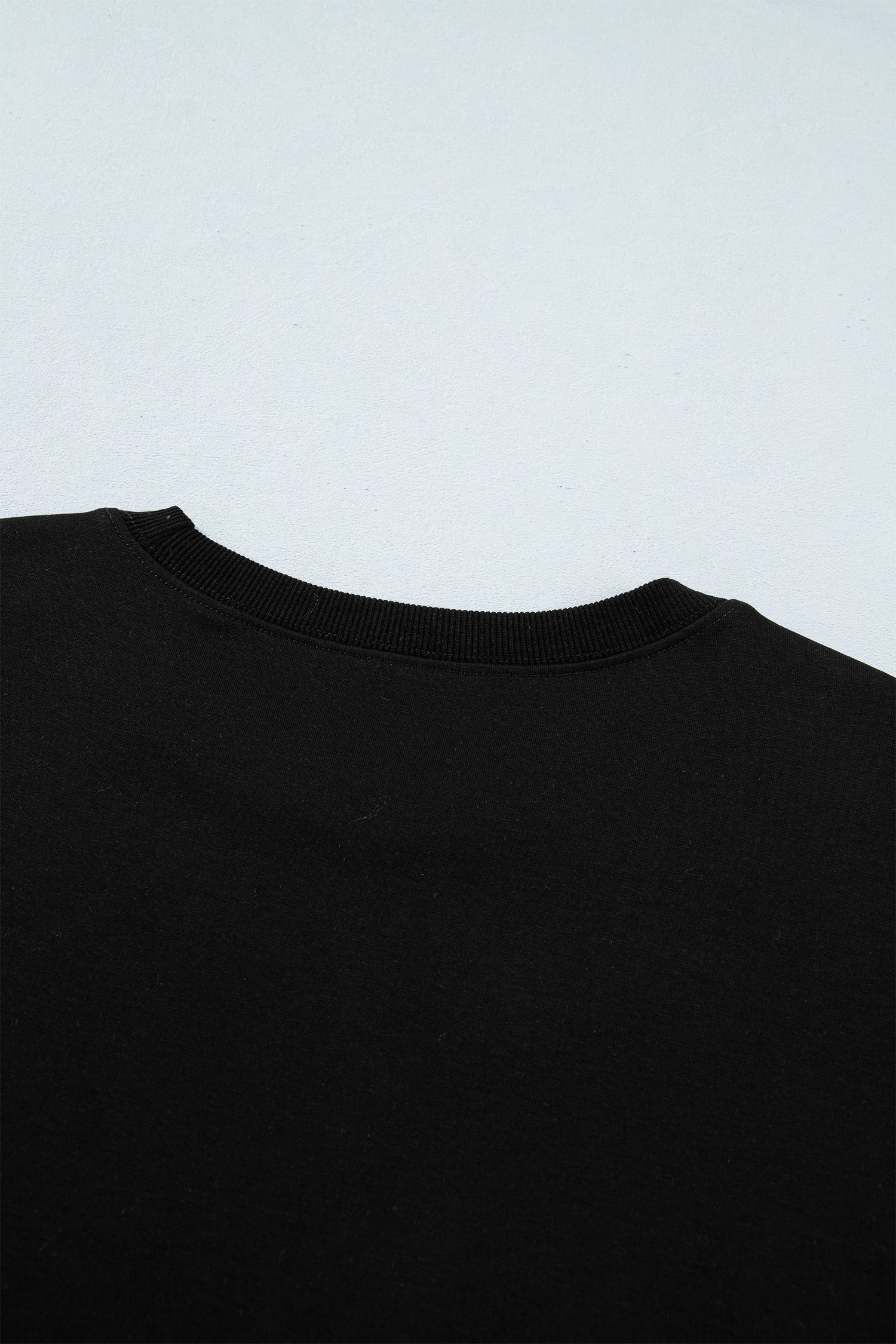 Black Casual Solid Short Sleeve Top with Metal Button Details 🇺🇸