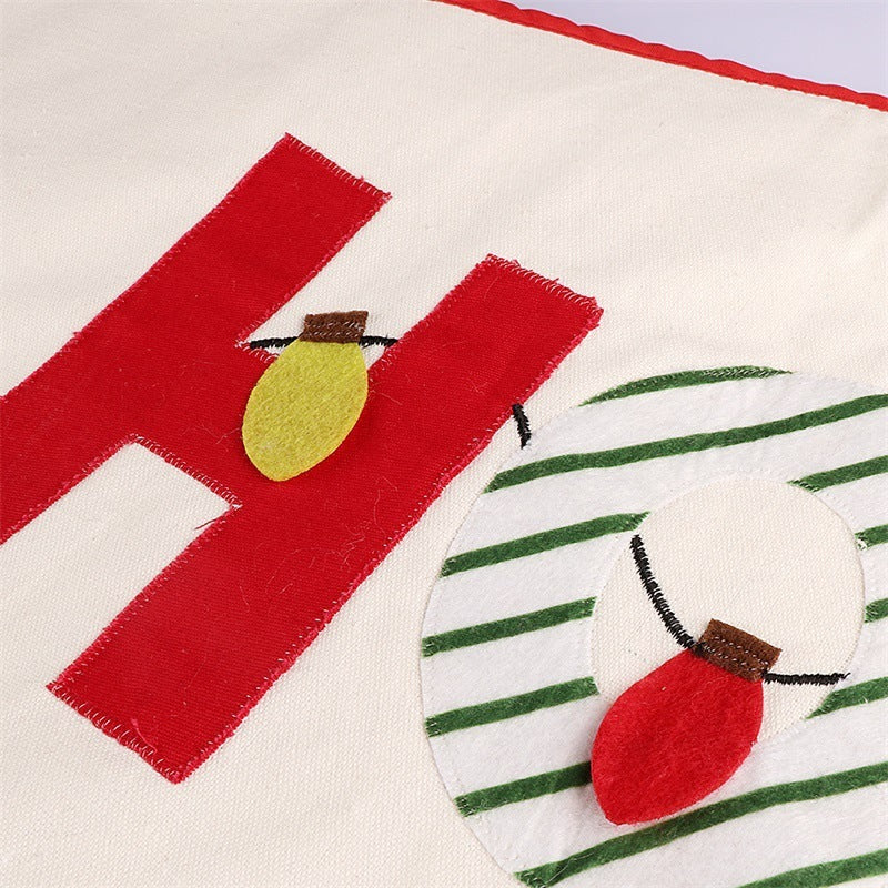 Creative Letters Christmas-tree Skirt Home Decorations 🇨🇳