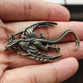 Retro Gothic Flying Dragon Alloy Brooch 🇨🇳