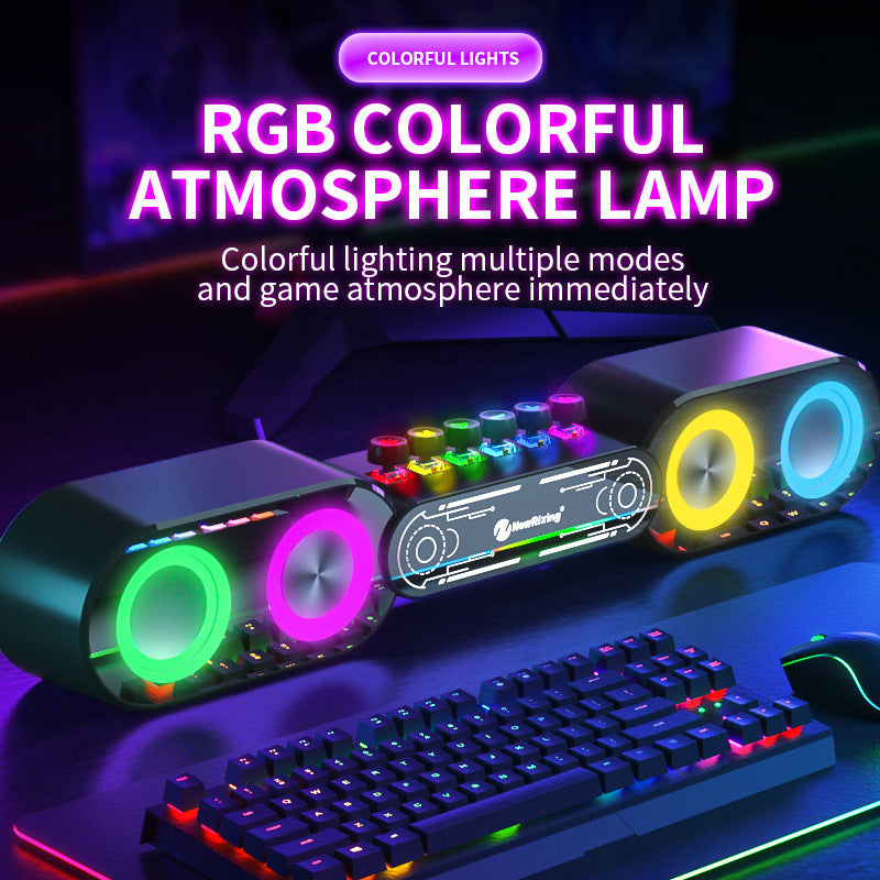 RGB Colorful E-sports Bluetooth Speaker Luminous 🇨🇳