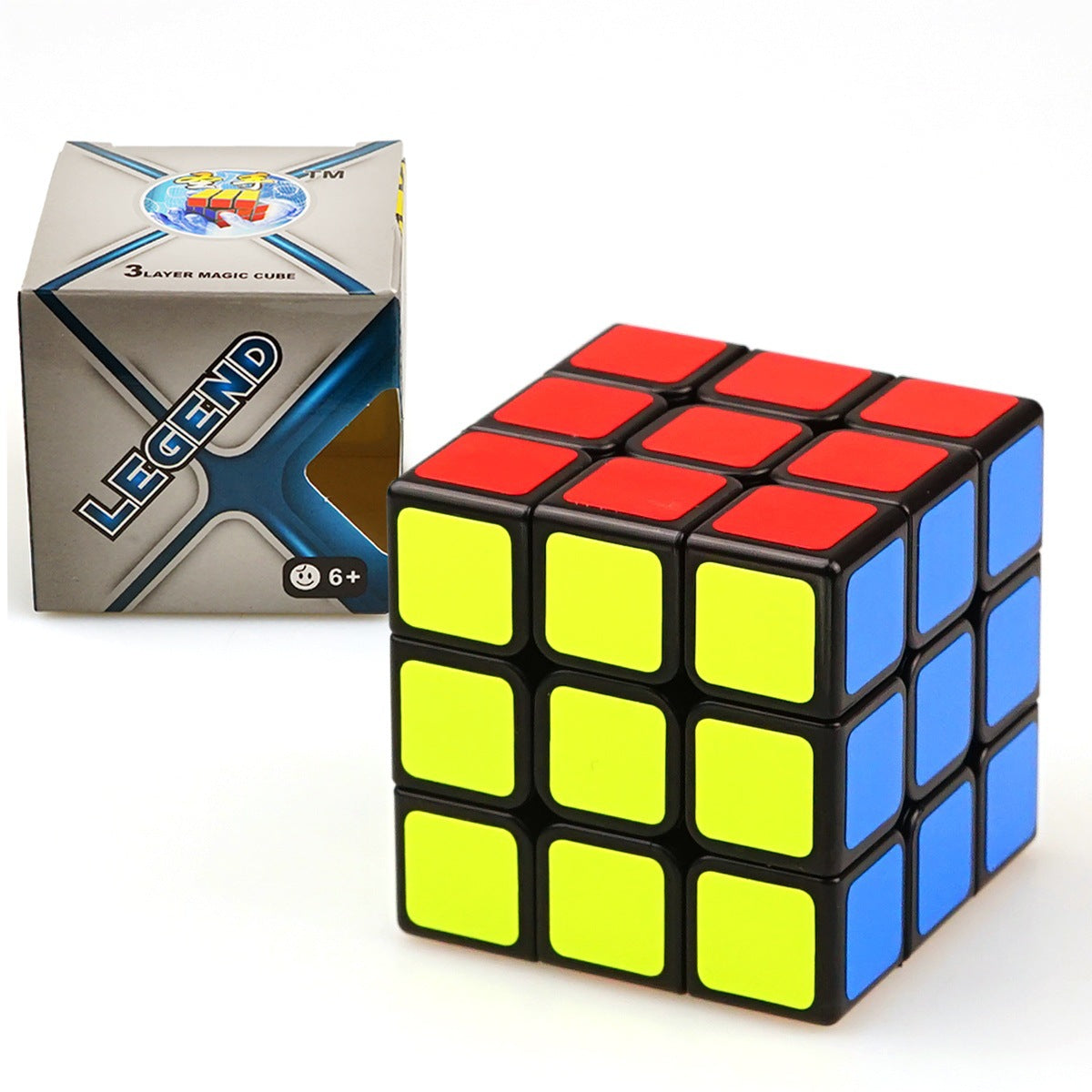 Speed Twist 3 Level Three Level Rubik's Cube Children's Puzzle Stress Relief Toys 🇨🇳