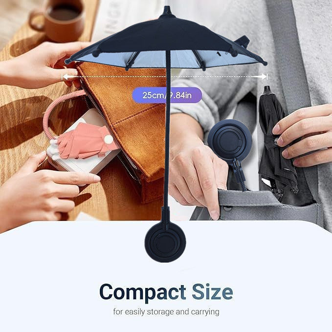 Magnetic Retractable Mobile Phone Umbrella Bracket 🇨🇳