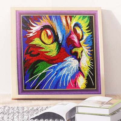 30cm 5D Diamond Painting Kit Stickers DIY Art Craft Kid Gift 🇨🇳